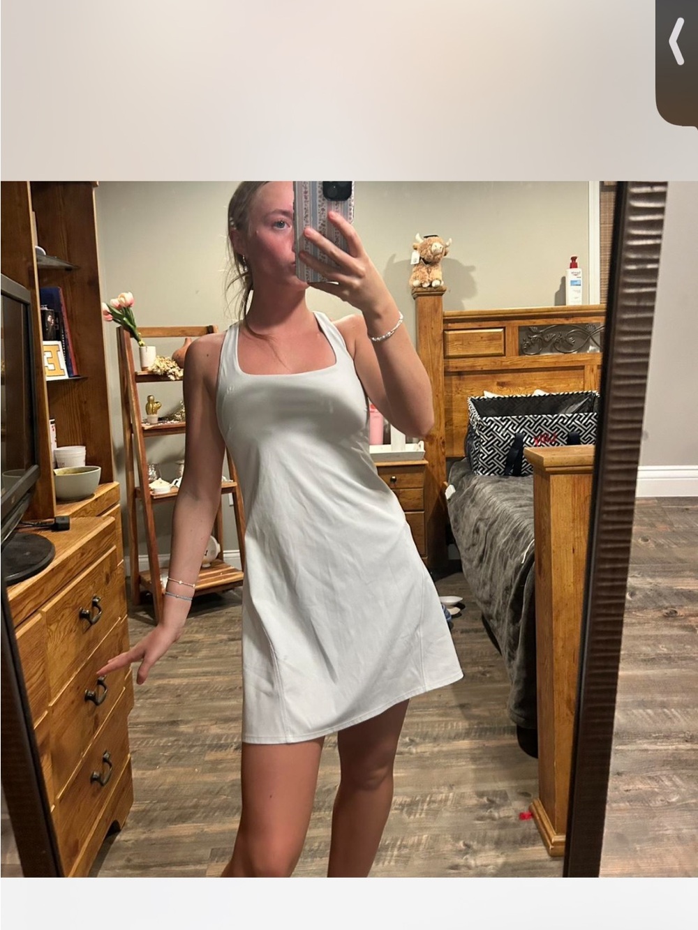 White lululemon tennis Dress